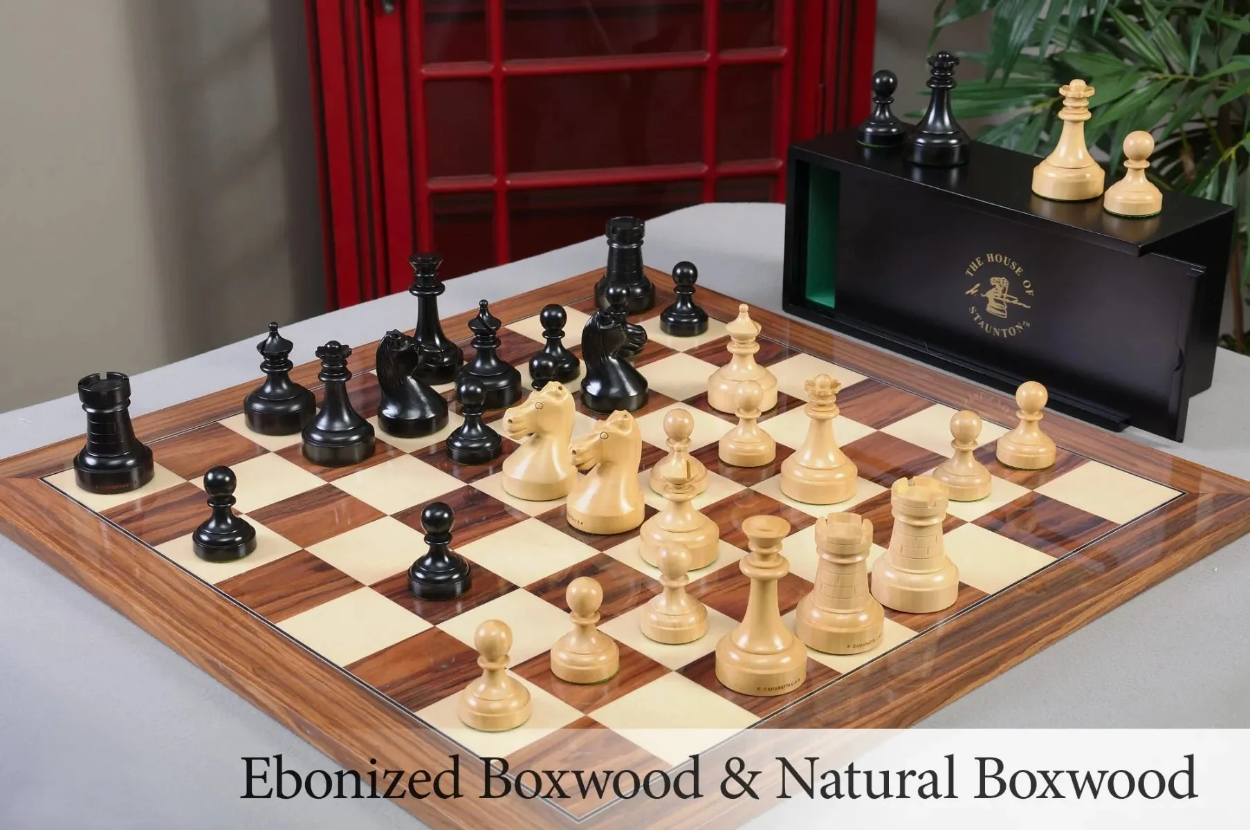 The Camaratta Collection - The Louis Persinger Series Chess Pieces - 3.6" King - Image 15