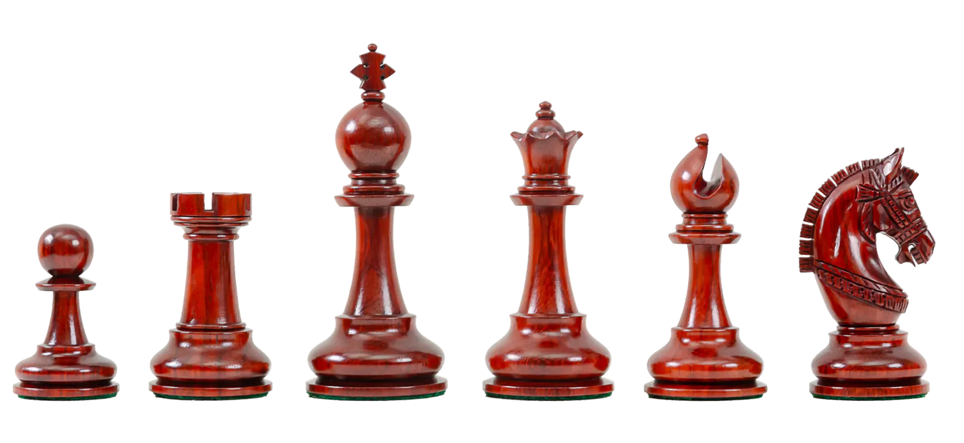 Blood Rosewood and Natural Boxwood