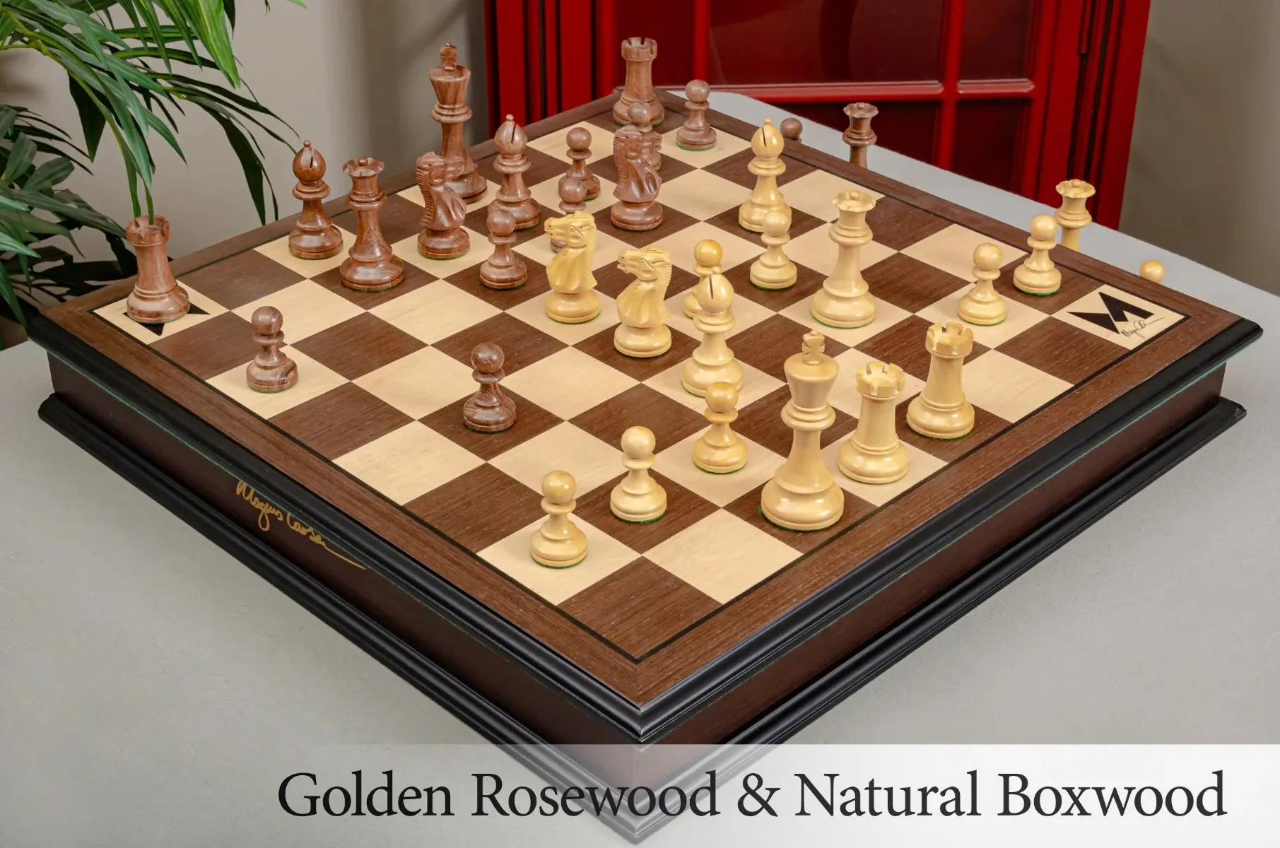 The Magnus Carlsen Luxury Signature Casket & Chess Set Combination - Image 4