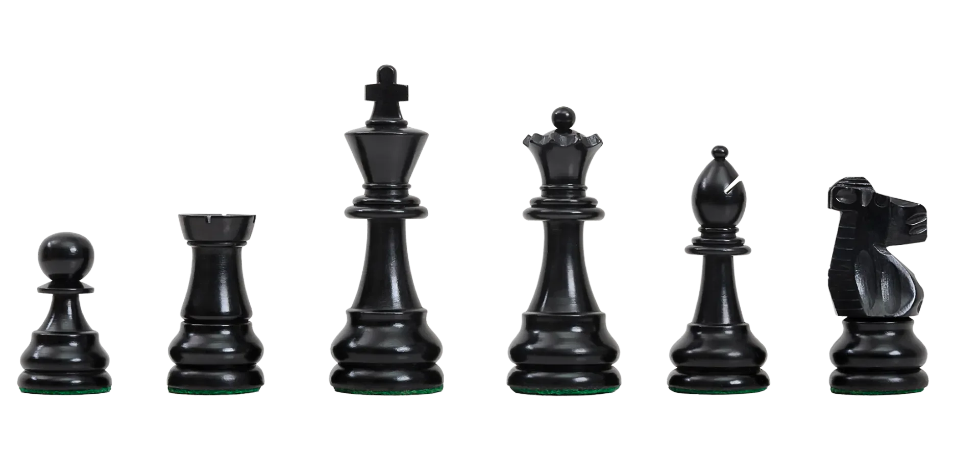 Ebonized Boxwood and Natural Boxwood