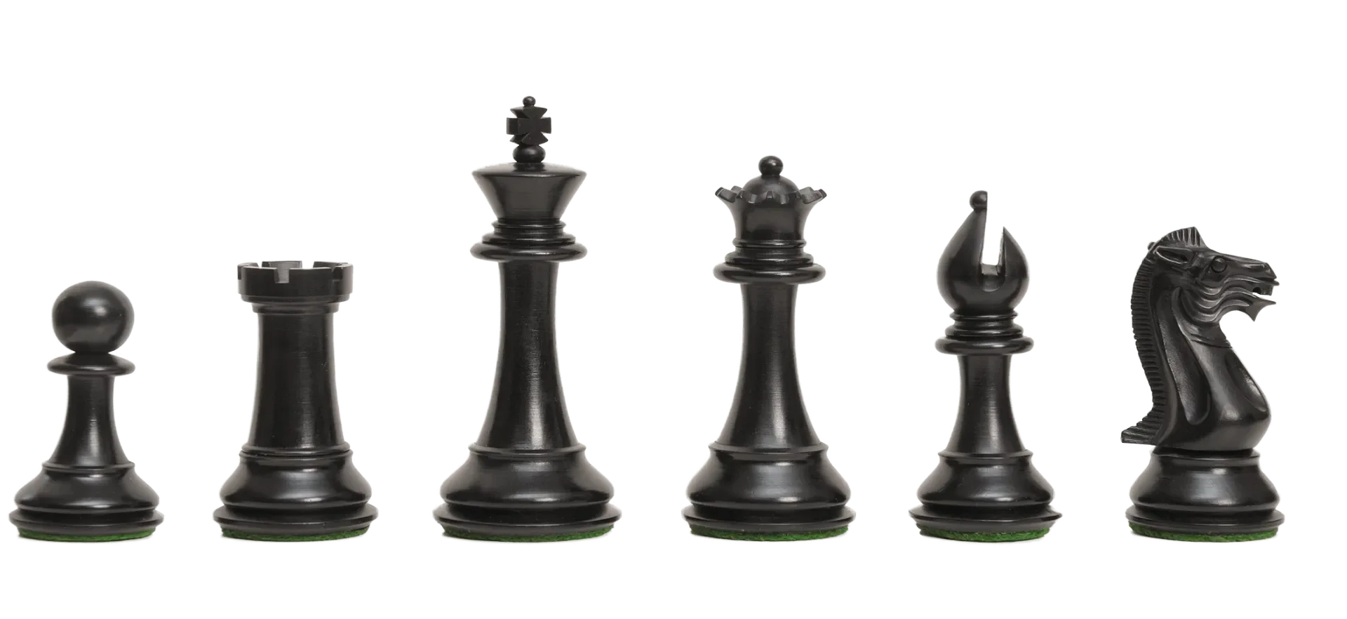 Ebonized Boxwood and Natural Boxwood