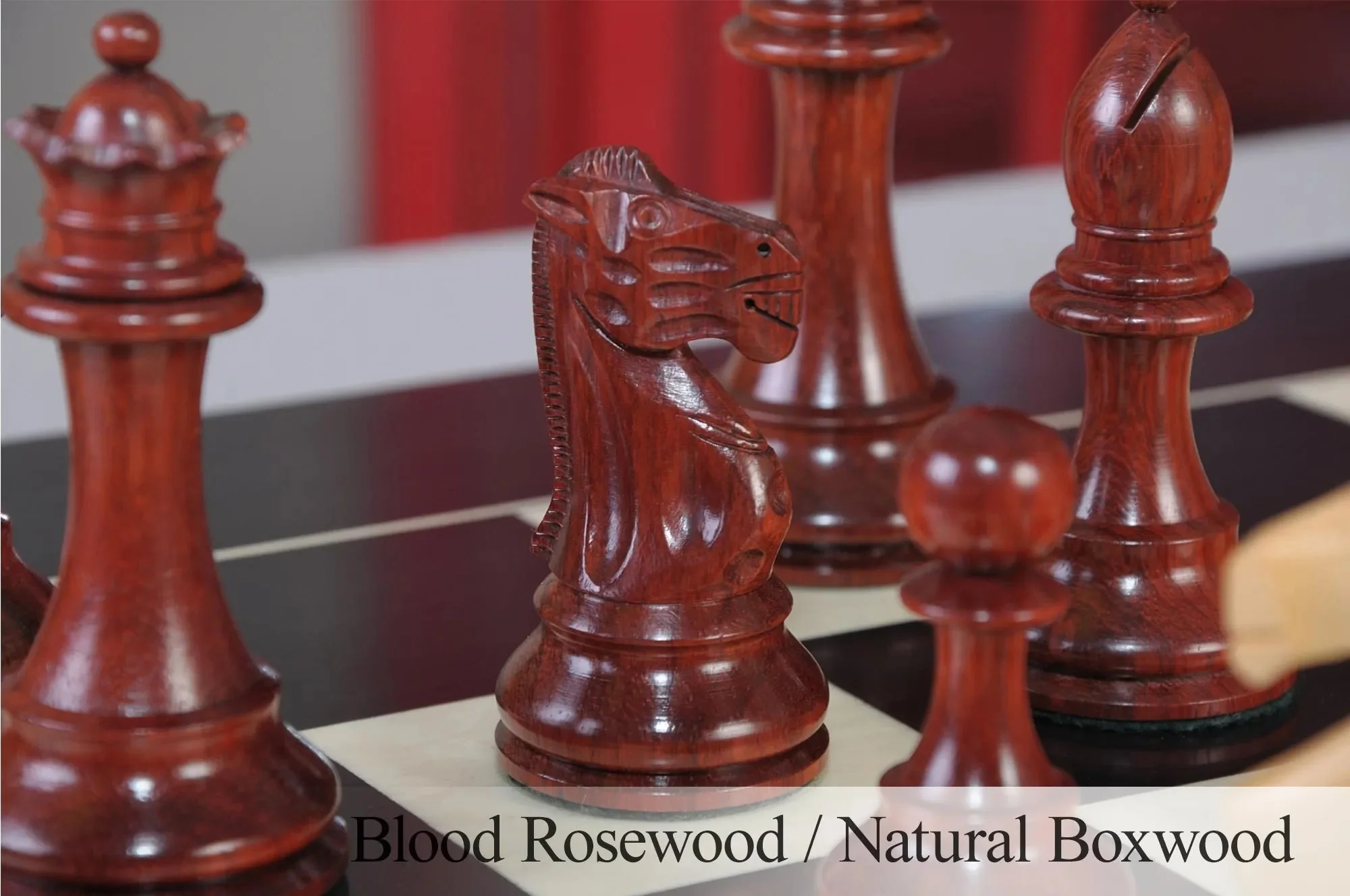 Blood Rosewood and Natural Boxwood - Image 3