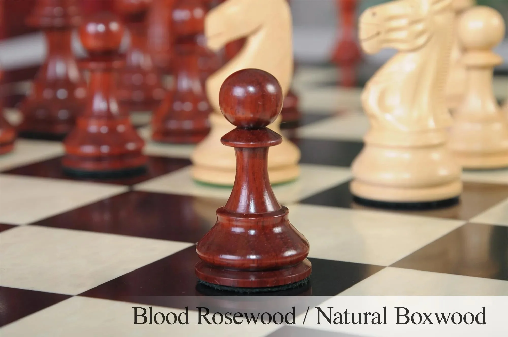 Blood Rosewood and Natural Boxwood - Image 4