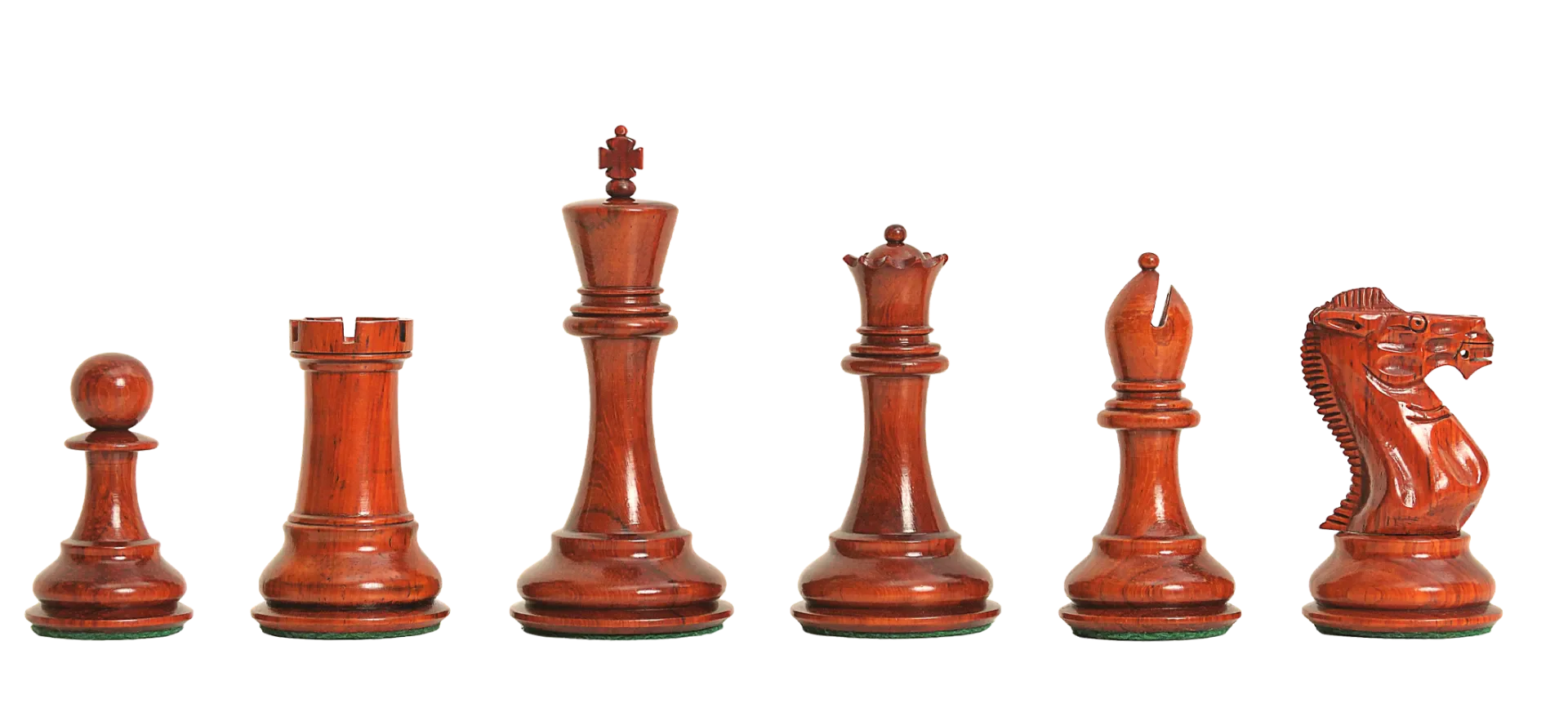 Blood Rosewood and Natural Boxwood