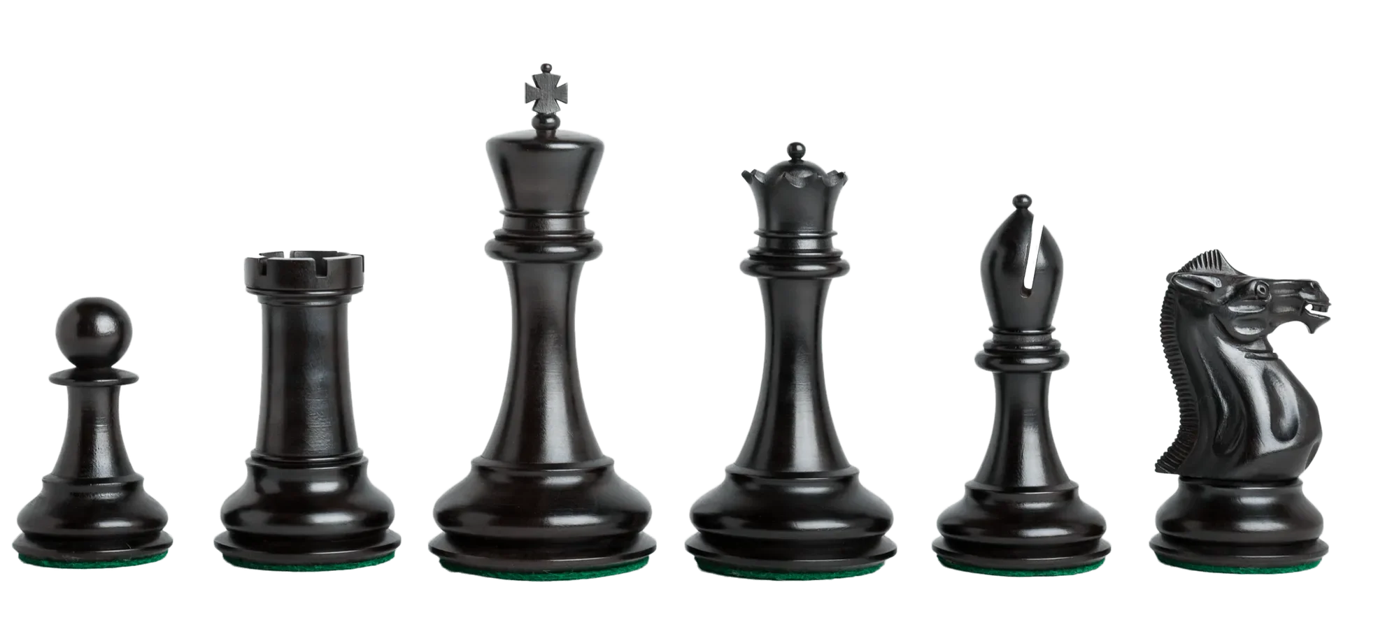 Ebonized Boxwood and Natural Boxwood