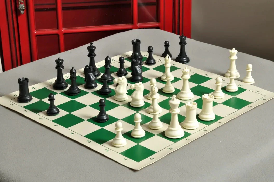 The Marshall Series Plastic Chess Pieces - 3.75" King - Image 16