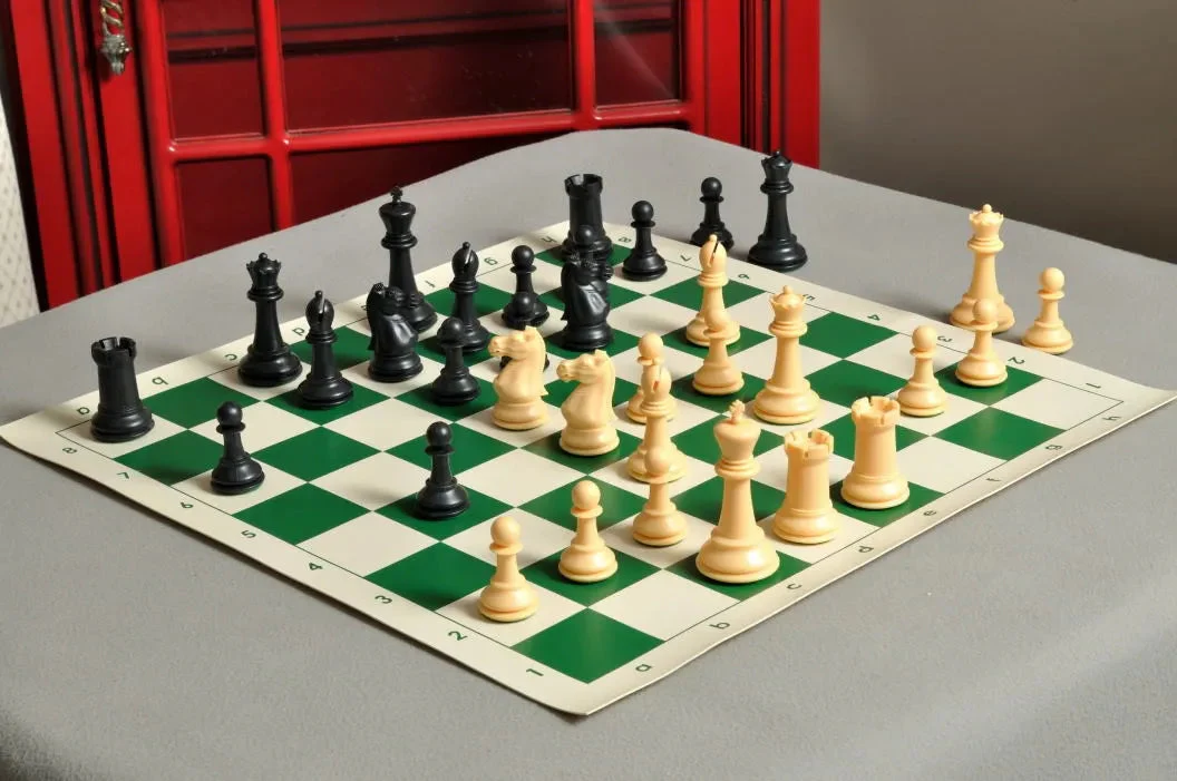The Marshall Series Plastic Chess Pieces - 3.75" King - Image 19