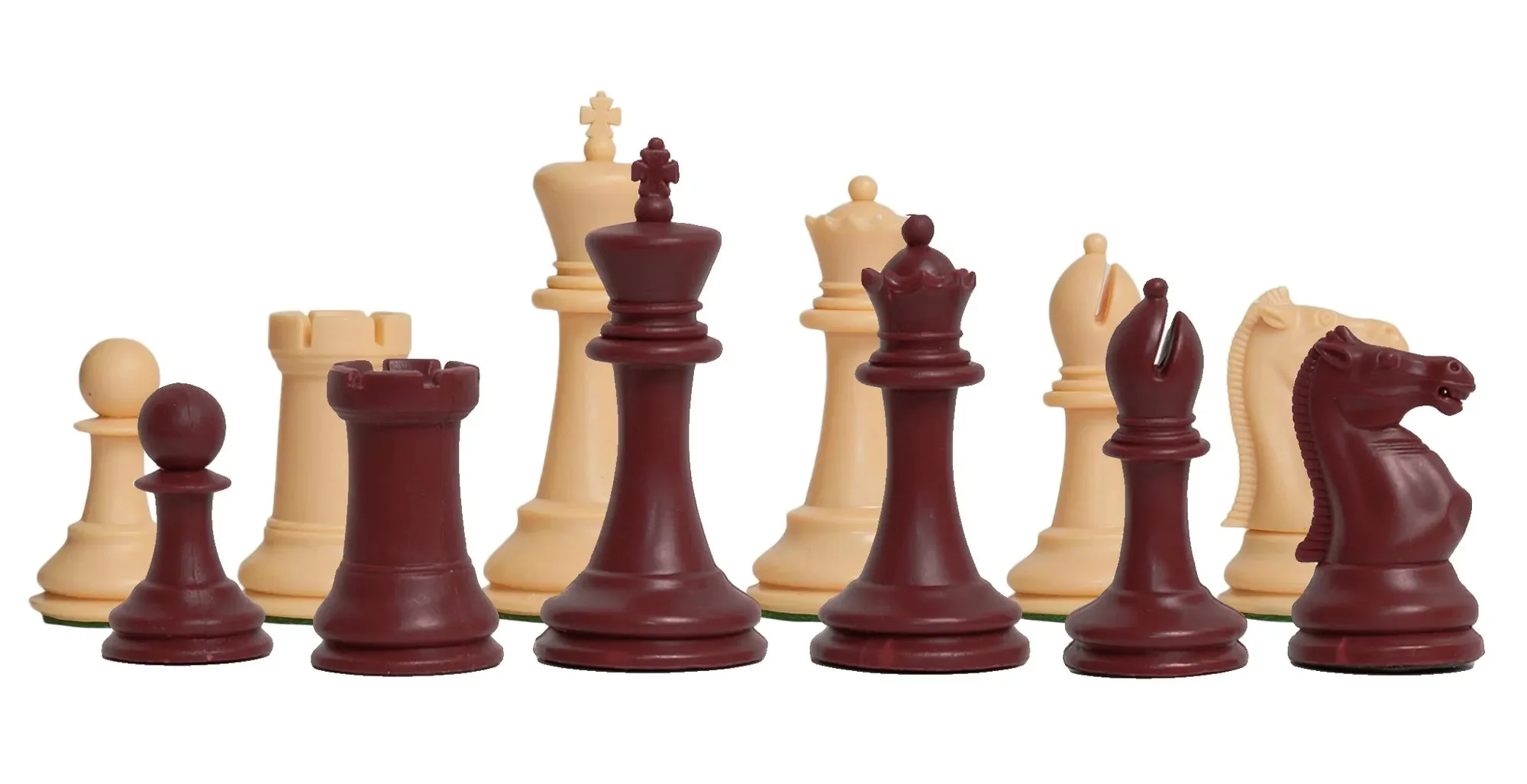The Marshall Series Plastic Chess Pieces - 3.75" King - Image 6