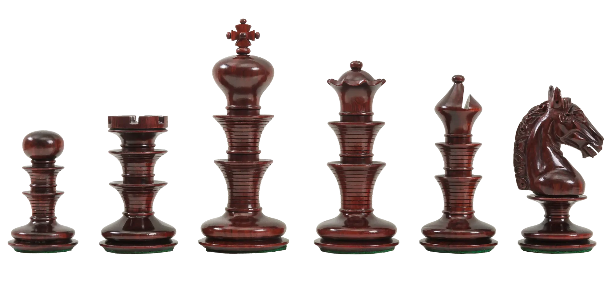 Blood Rosewood and Natural Boxwood