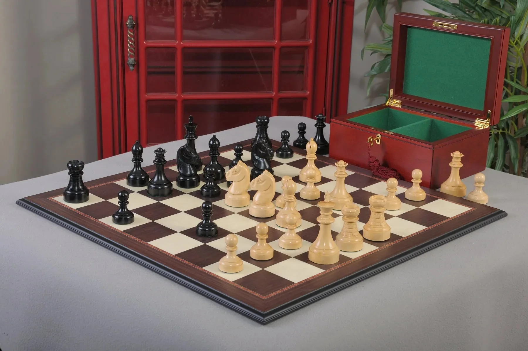 Genuine Ebony and Natural Boxwood
