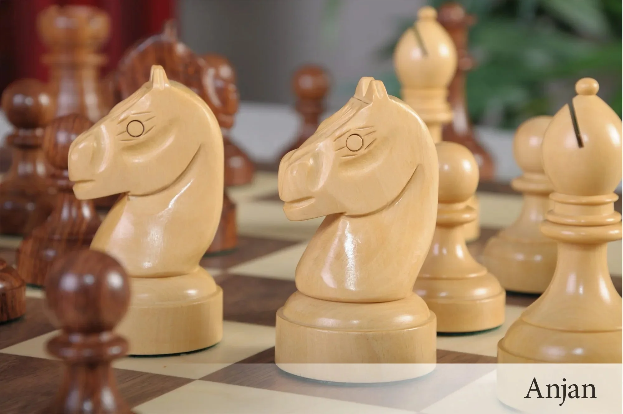 The Mechanics Institute Commemorative Series Chess Pieces - 4.25" King - Image 5