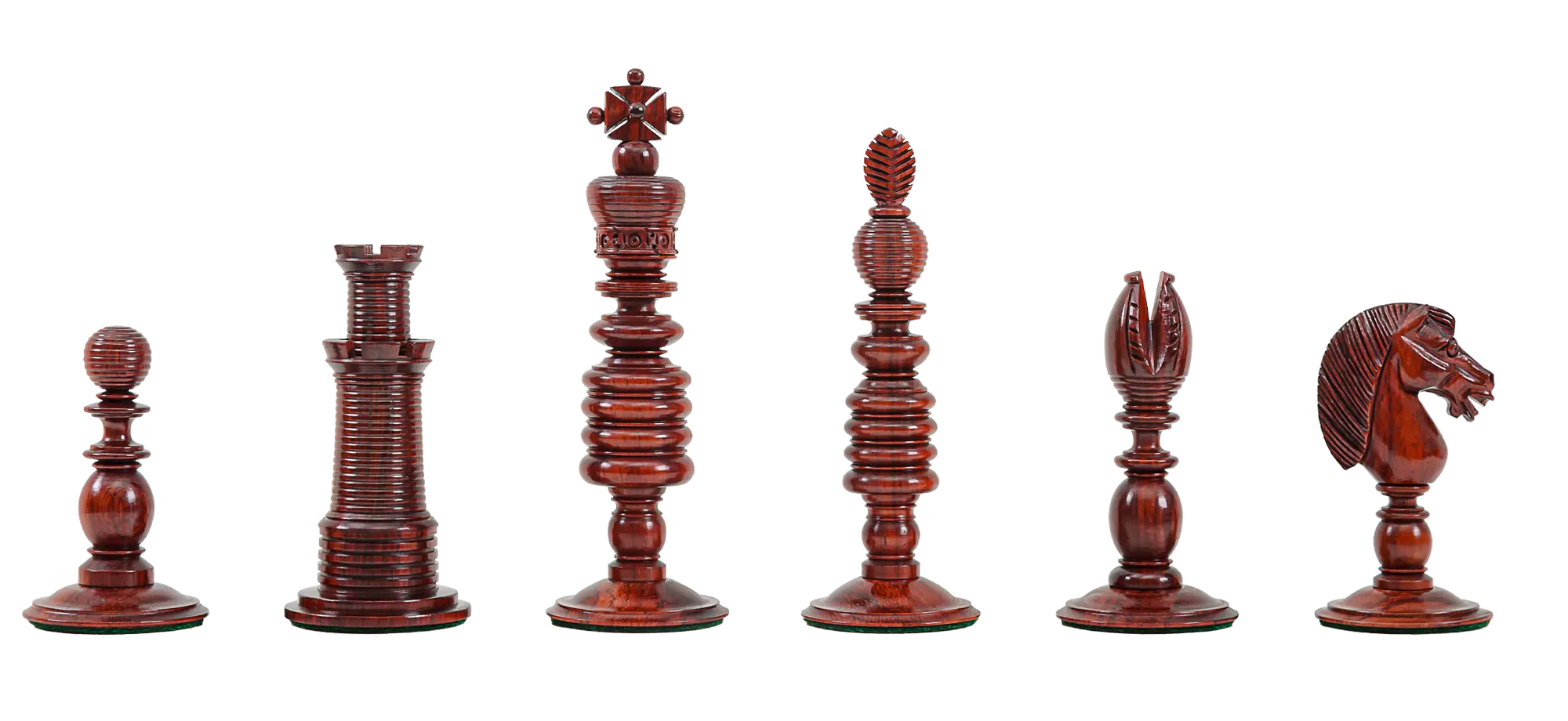 Blood Rosewood and Antiqued Boxwood
