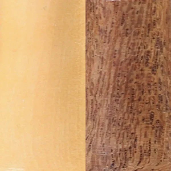 Golden Rosewood and Natural Boxwood