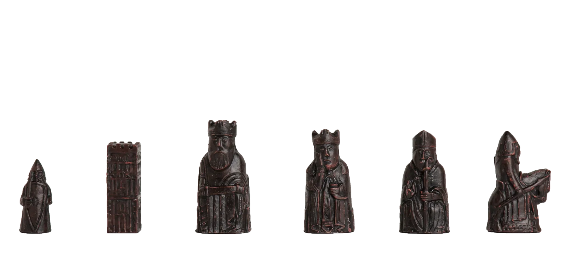 Antiqued Chess Pieces