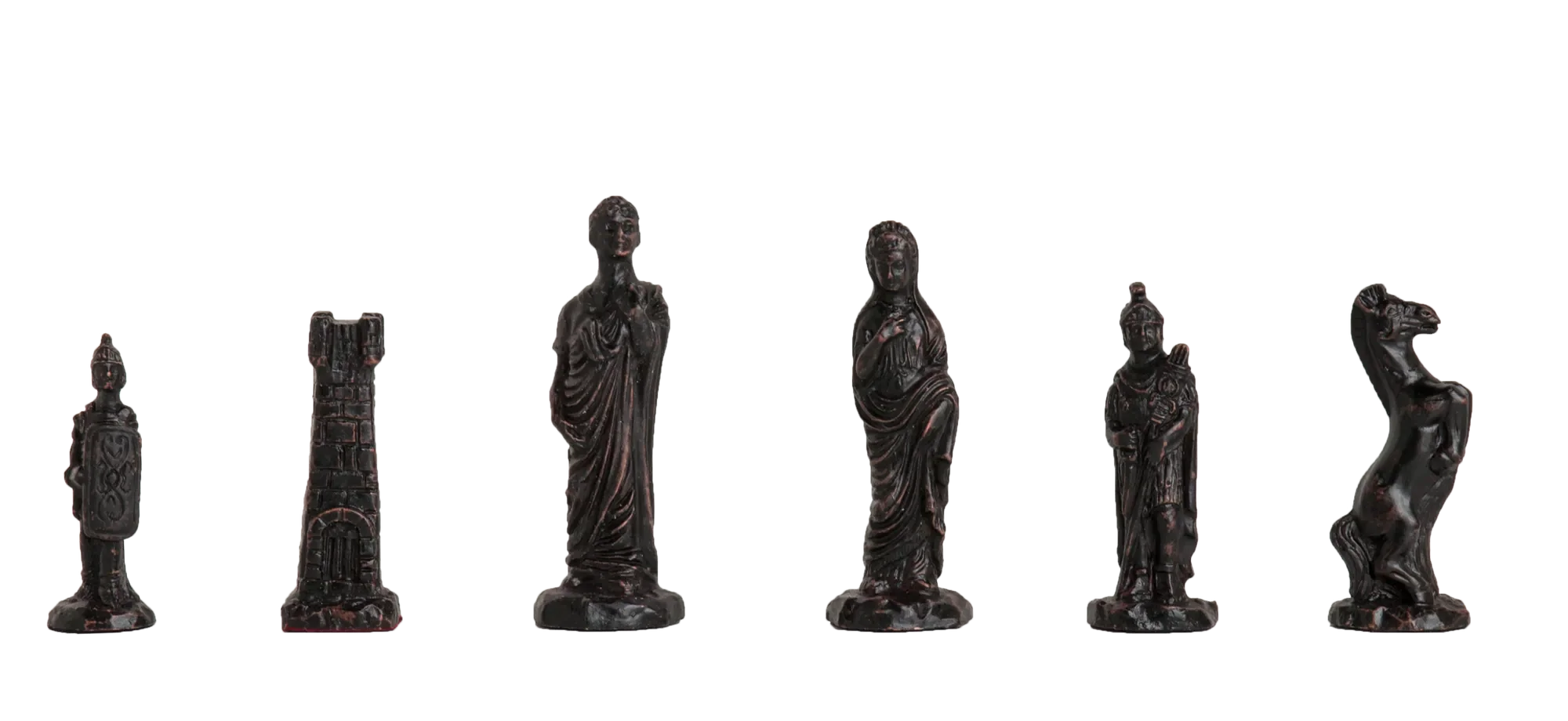 Antiqued Chess Pieces