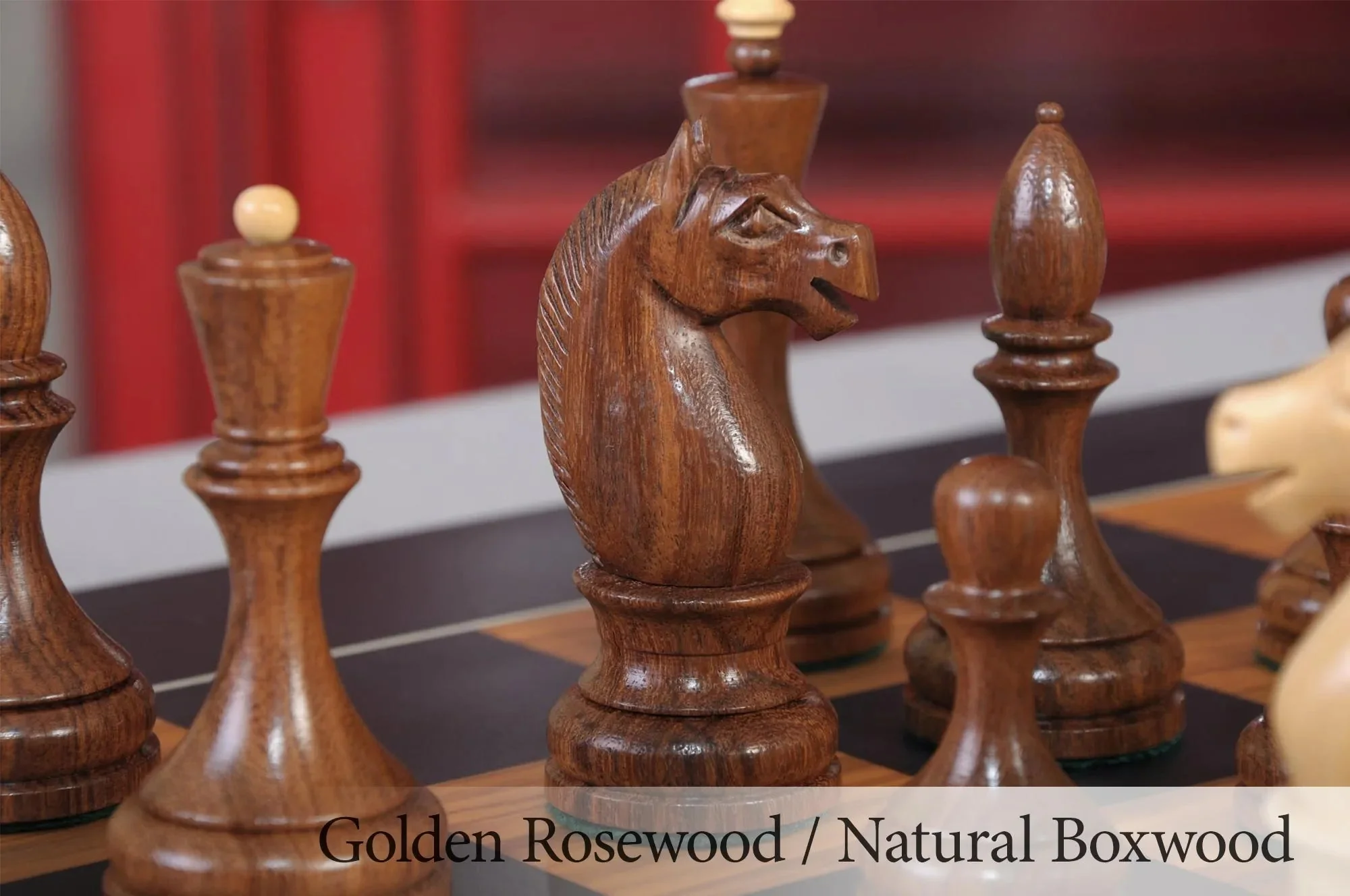 The *NEW* Minsk Series Chess Pieces - 3.75" King - Image 2