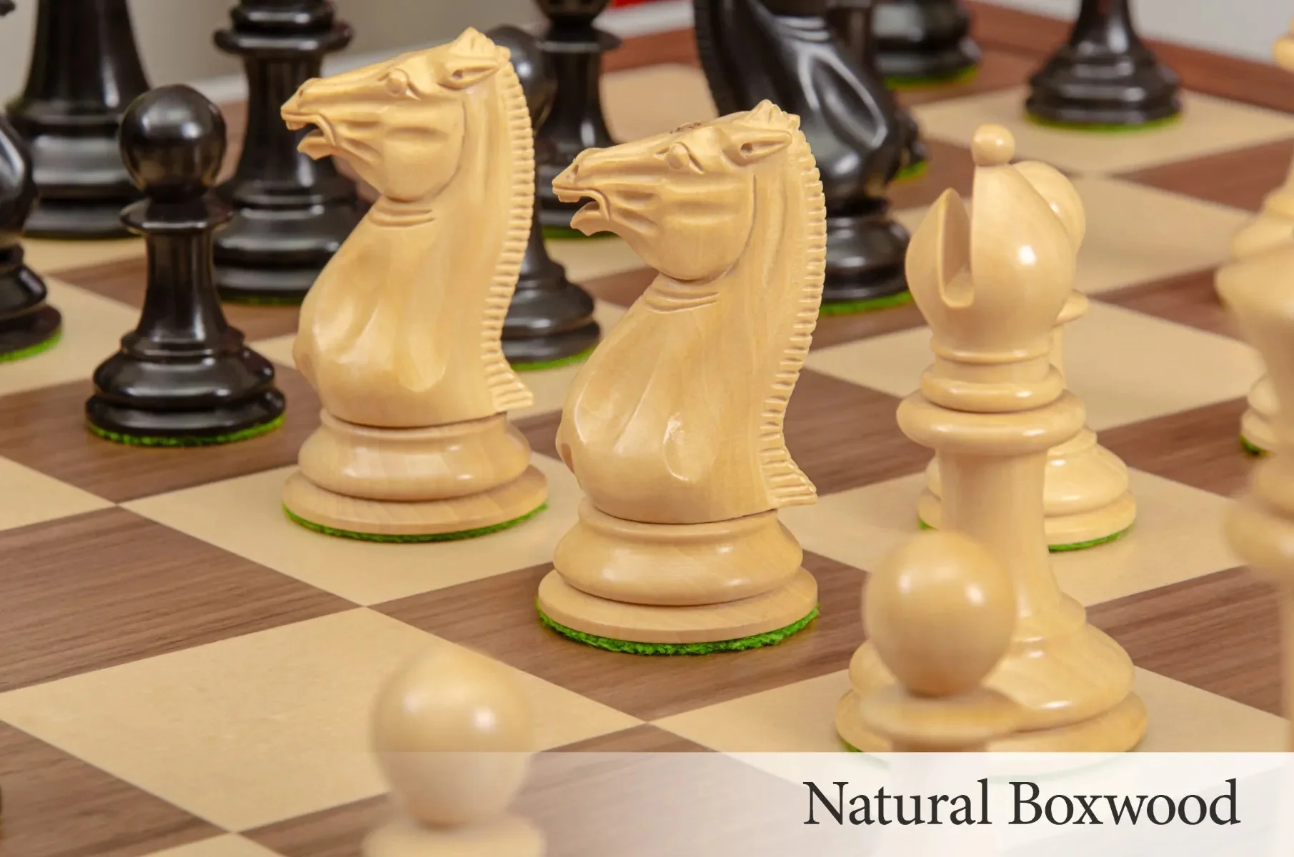 The Morphy Series Luxury Chess Pieces - 4.4" King - Image 14