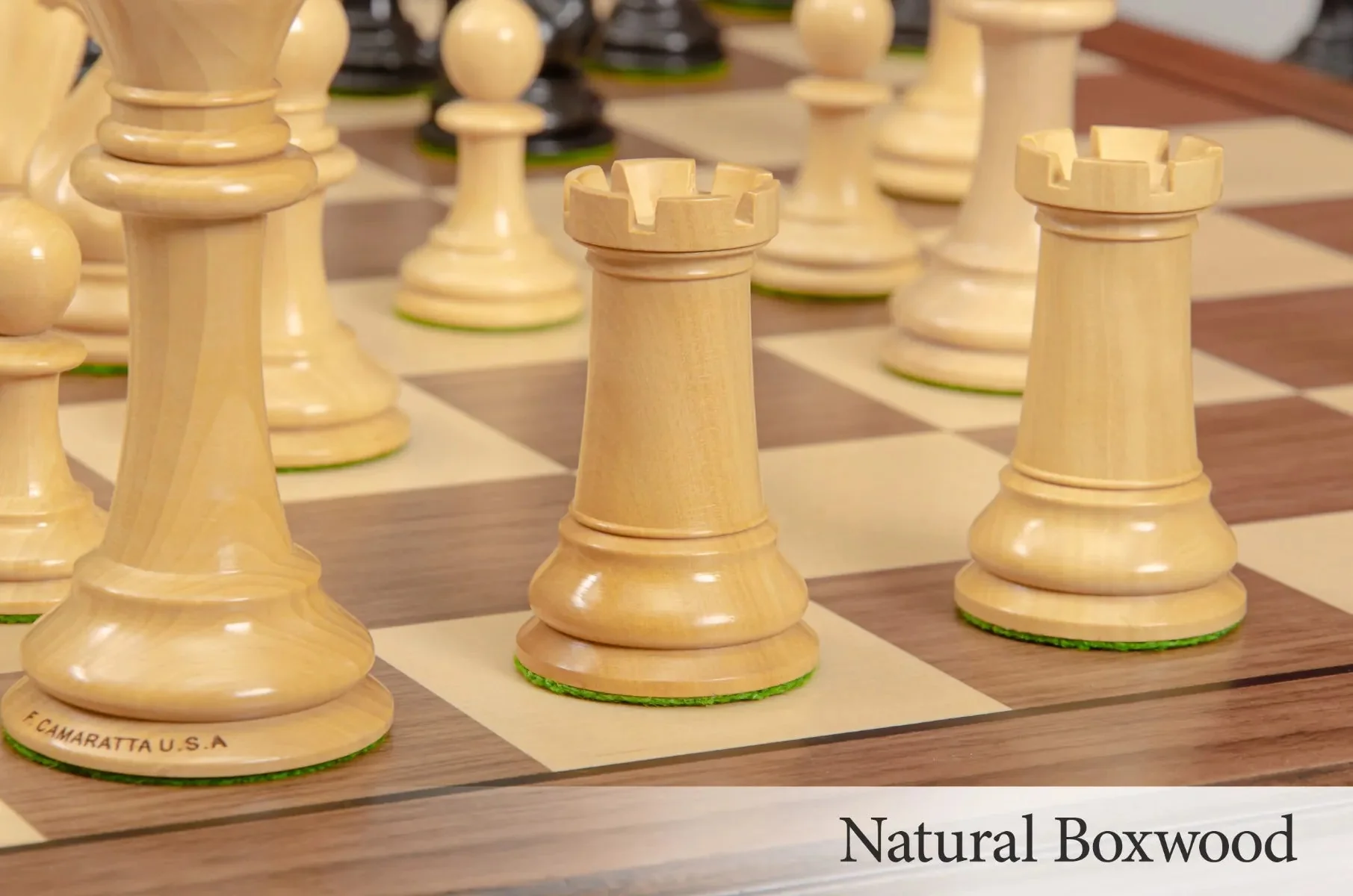 The Morphy Series Luxury Chess Pieces - 4.4" King - Image 16