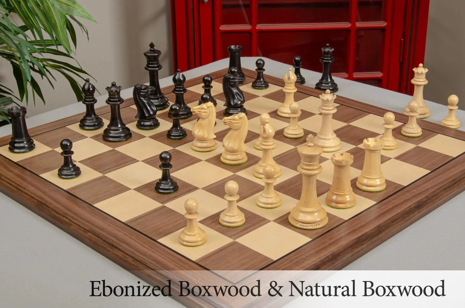 The Morphy Series Luxury Chess Pieces - 4.4" King - Image 2