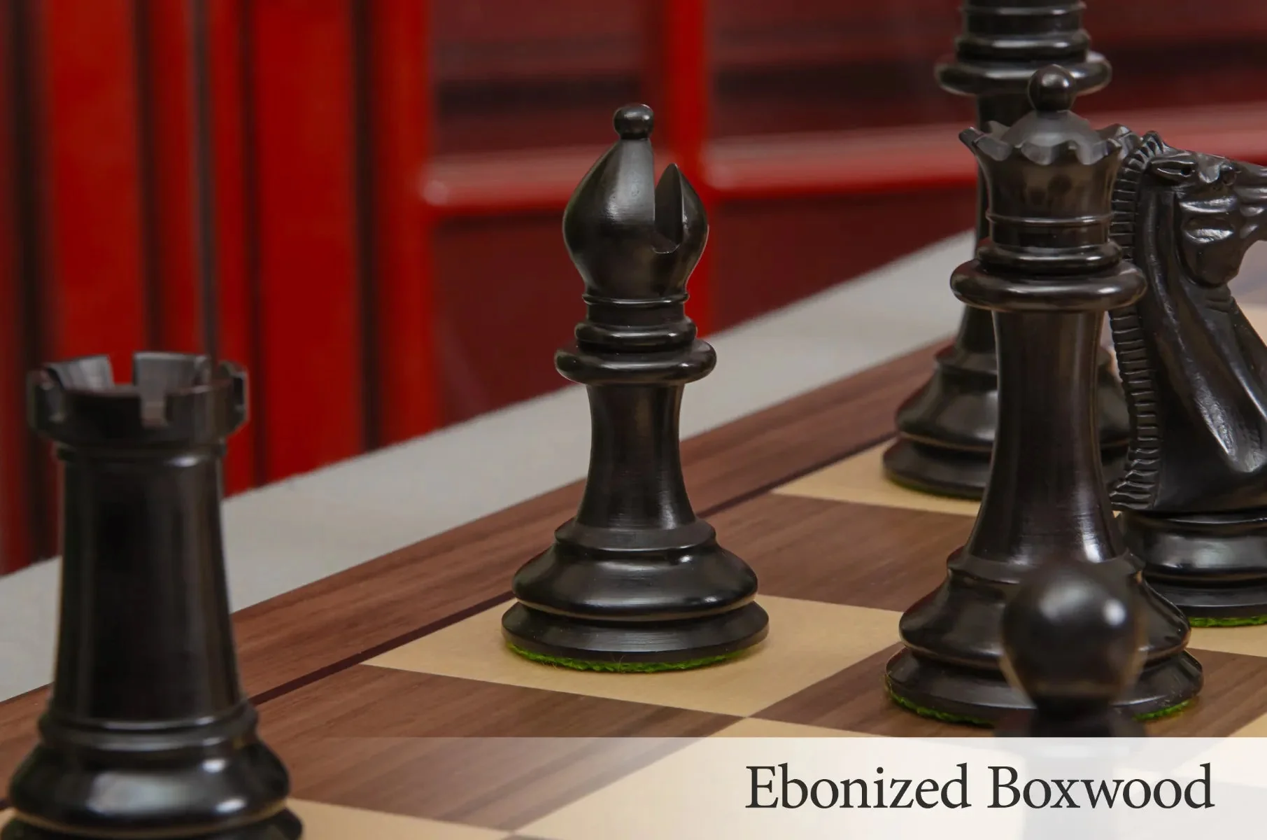 The Morphy Series Luxury Chess Pieces - 4.4" King - Image 3
