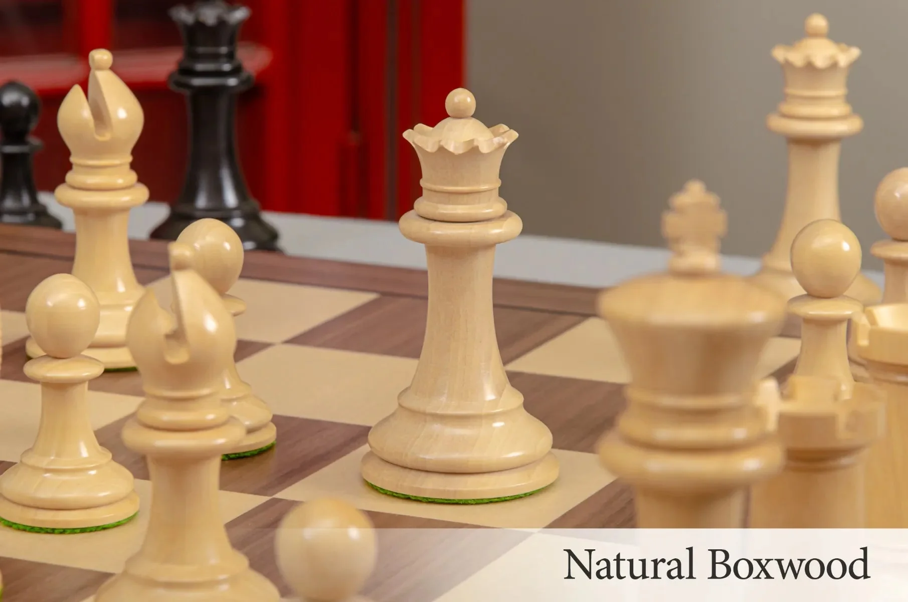 The Morphy Series Luxury Chess Pieces - 4.4" King - Image 6