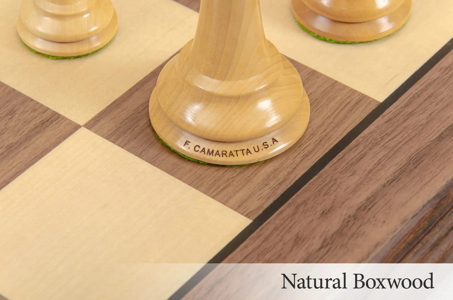 The Morphy Series Luxury Chess Pieces - 4.4" King - Image 8