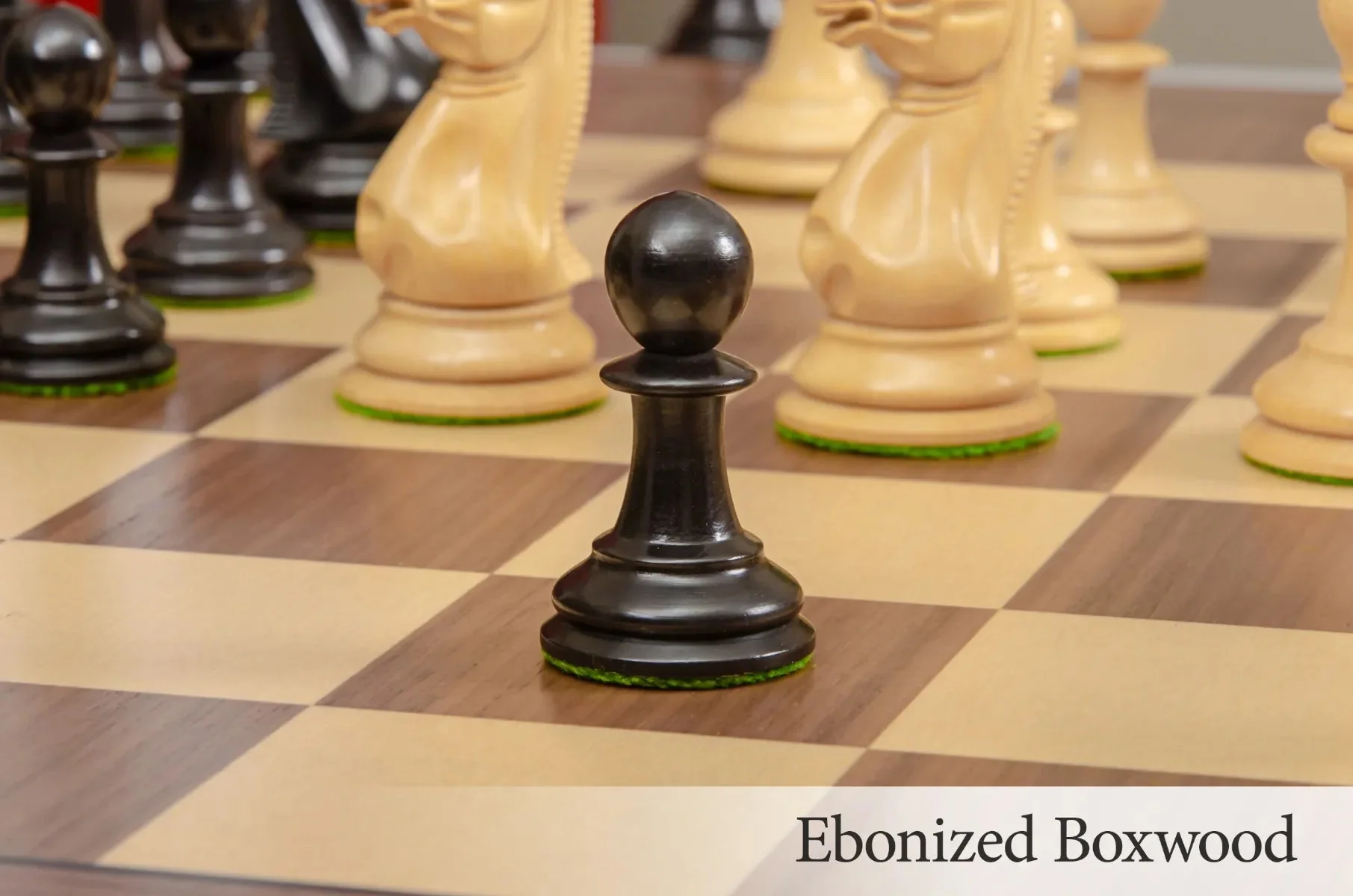 The Morphy Series Luxury Chess Pieces - 4.4" King - Image 9