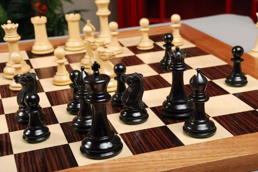 CLEARANCE - The Morphy Series Luxury Chess Pieces - 4.4" King - Image 5