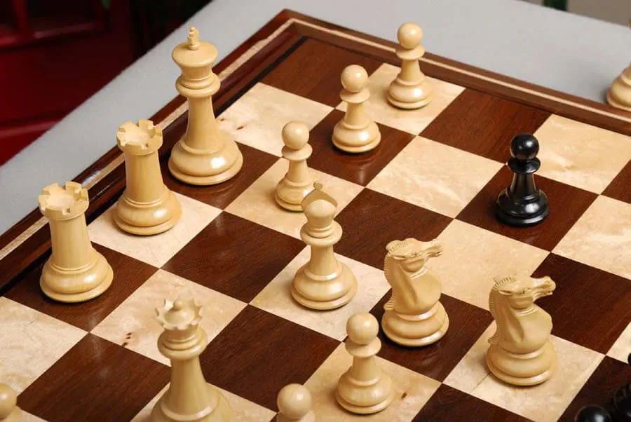 CLEARANCE - The Morphy Series Luxury Chess Pieces - 4.4" King - Image 7