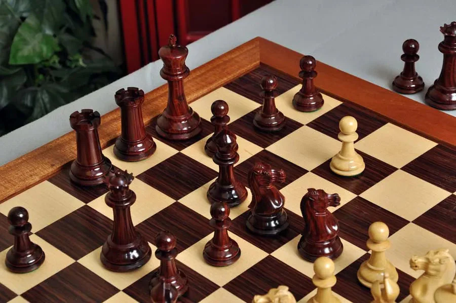 CLEARANCE - The Morphy Series Luxury Chess Pieces - 4.4" King - Image 8
