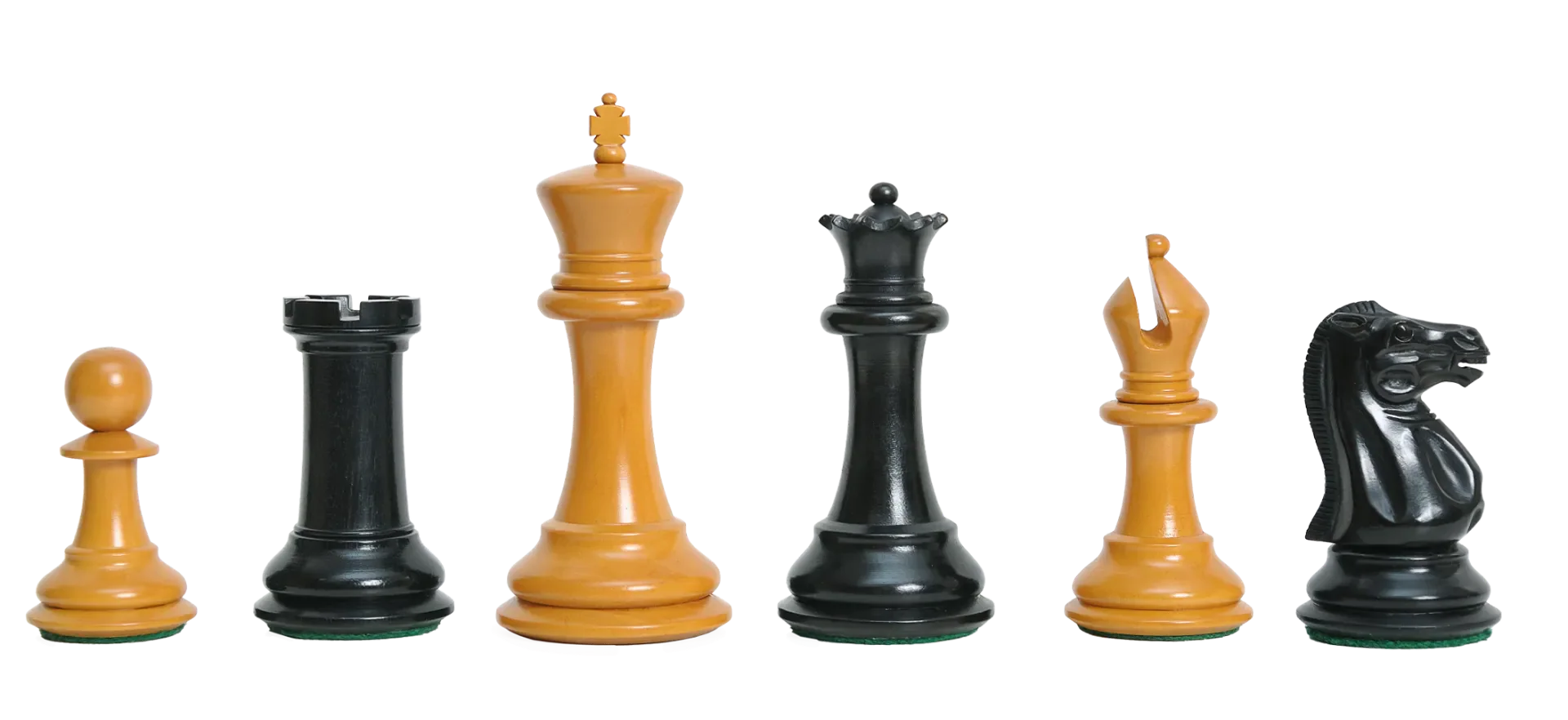 The Morphy Series Timeless Luxury Chess Pieces - 4.4" King