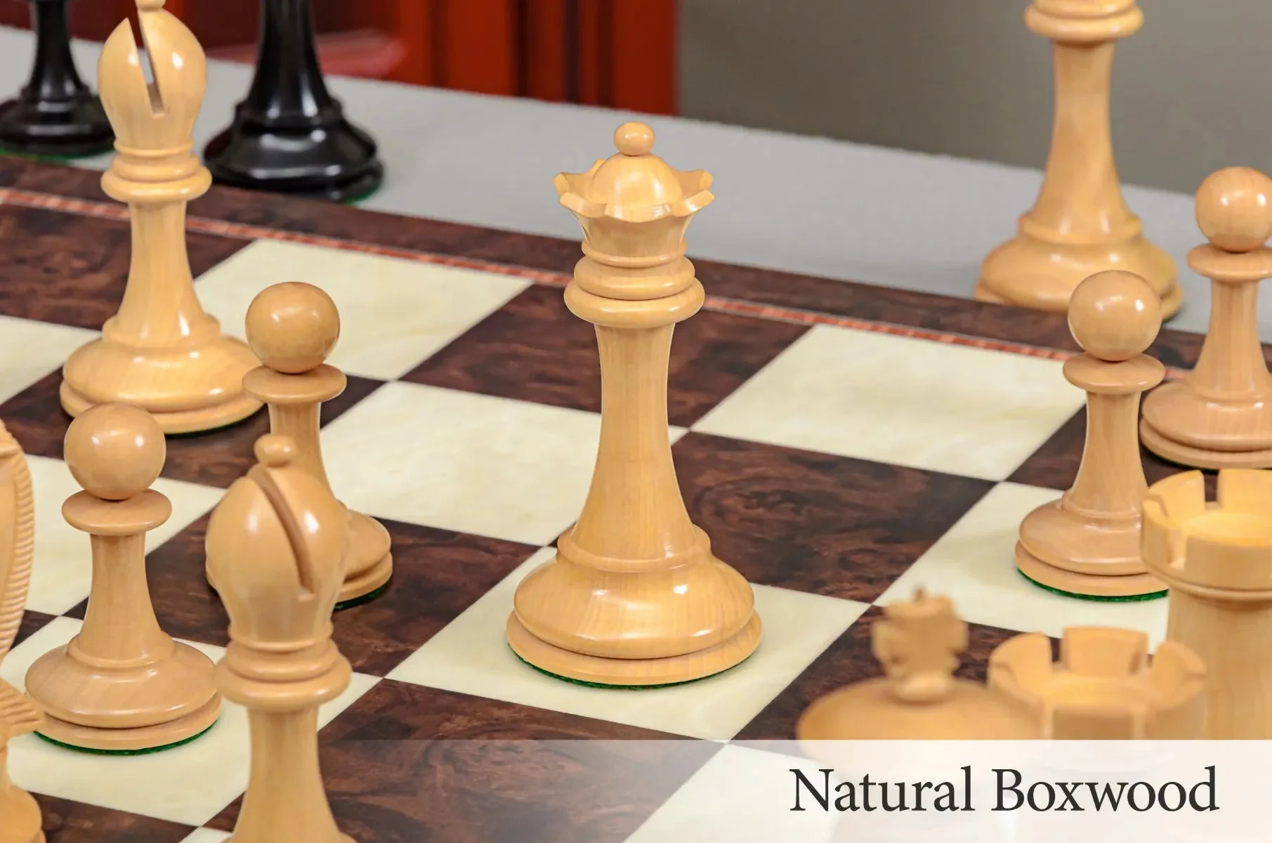 The NEW B and Co. Series Luxury Chess Pieces - 4.4" King - Image 12