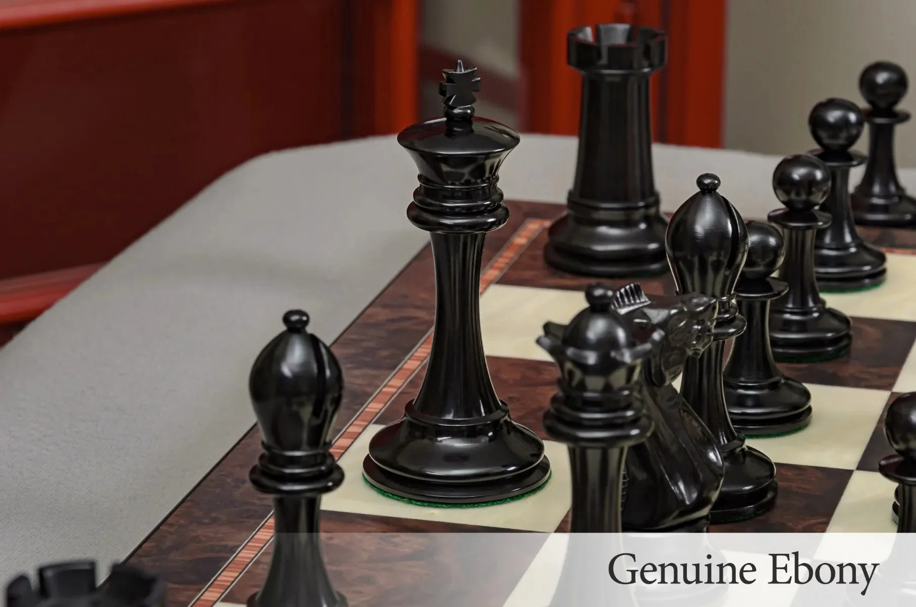 The NEW B and Co. Series Luxury Chess Pieces - 4.4" King - Image 13