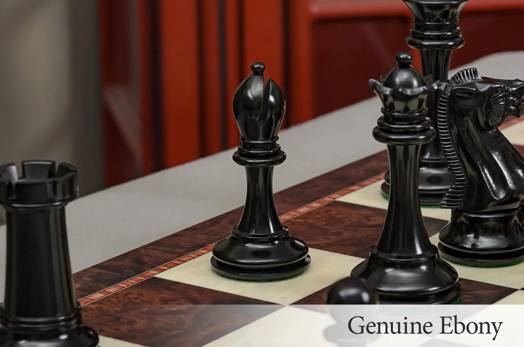 The NEW B and Co. Series Luxury Chess Pieces - 4.4" King - Image 7