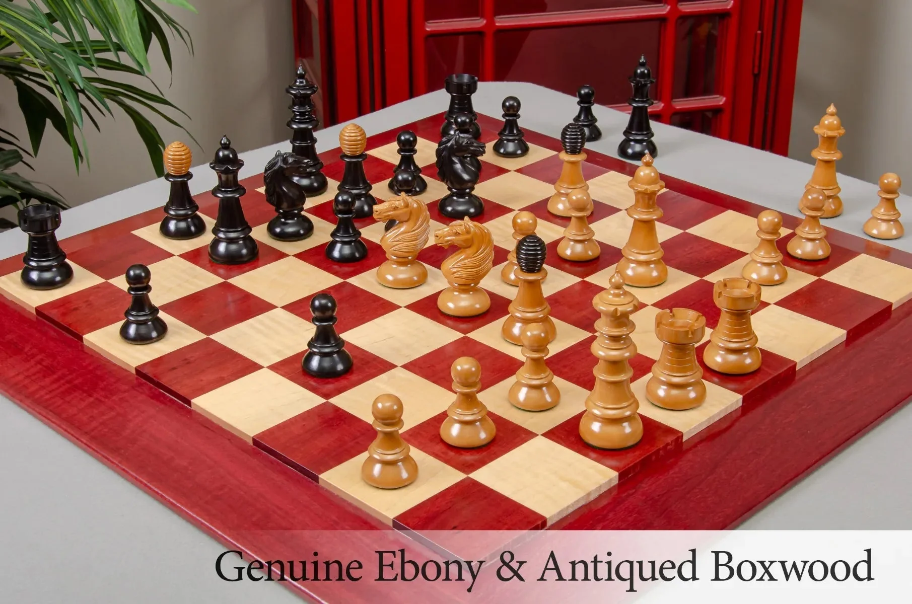 The Old Vienna Coffeehouse Series Chess Pieces - 4.5" King - Image 2
