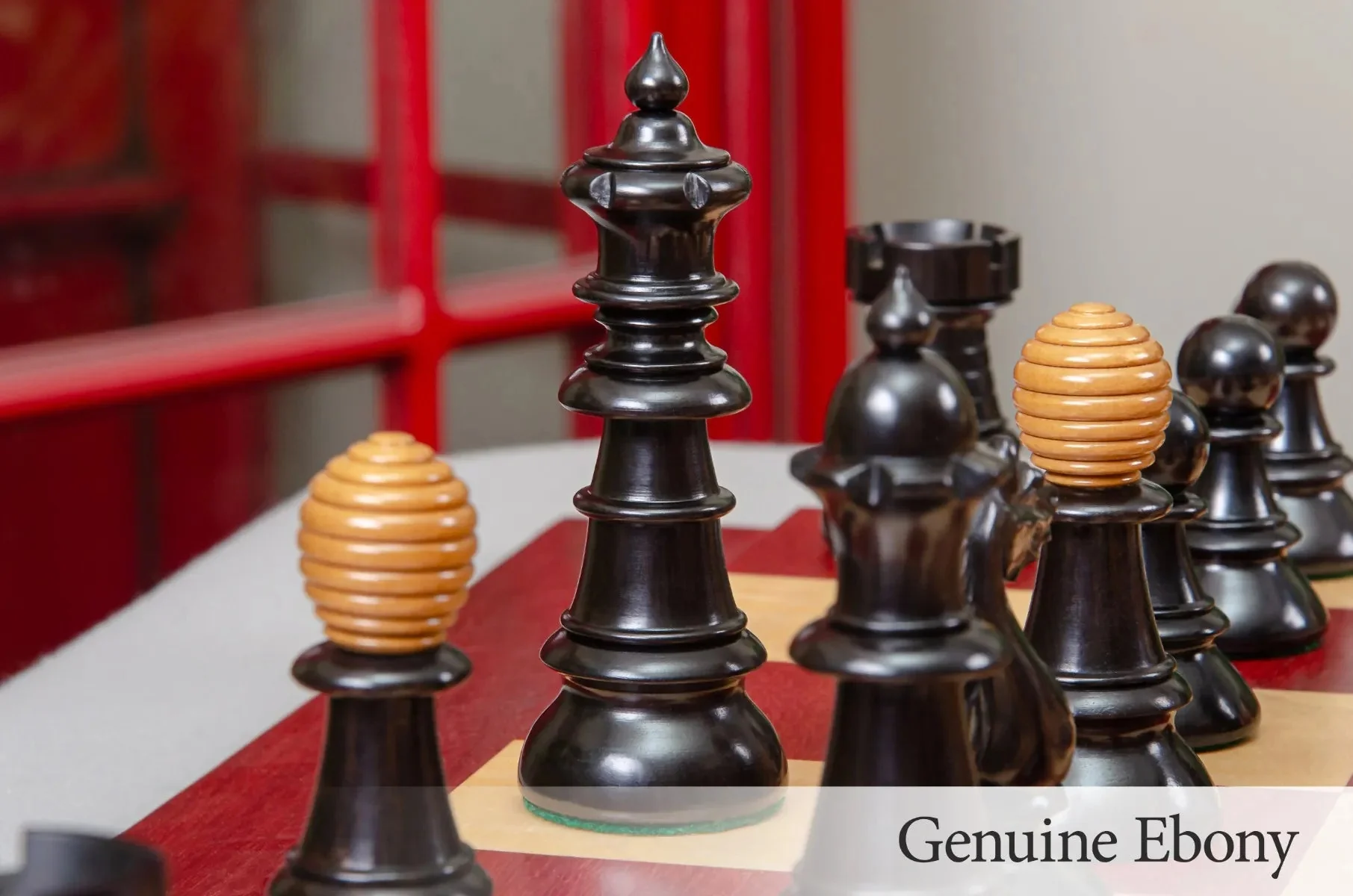 The Old Vienna Coffeehouse Series Chess Pieces - 4.5" King - Image 3