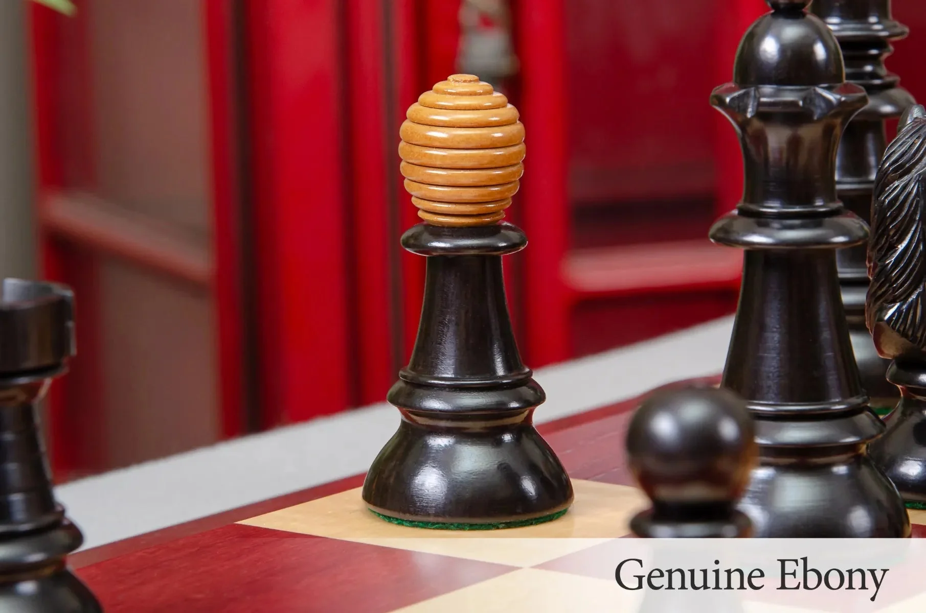 The Old Vienna Coffeehouse Series Chess Pieces - 4.5" King - Image 5