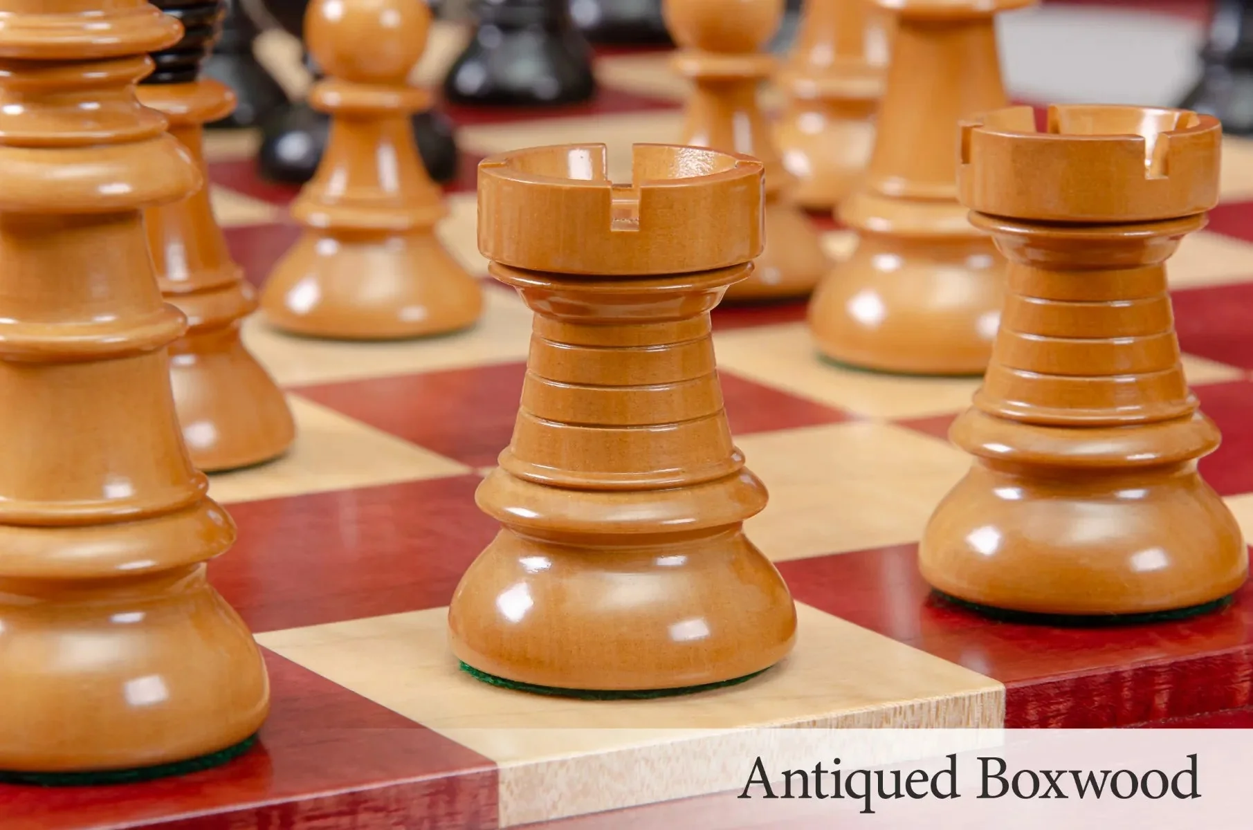 The Old Vienna Coffeehouse Series Chess Pieces - 4.5" King - Image 9