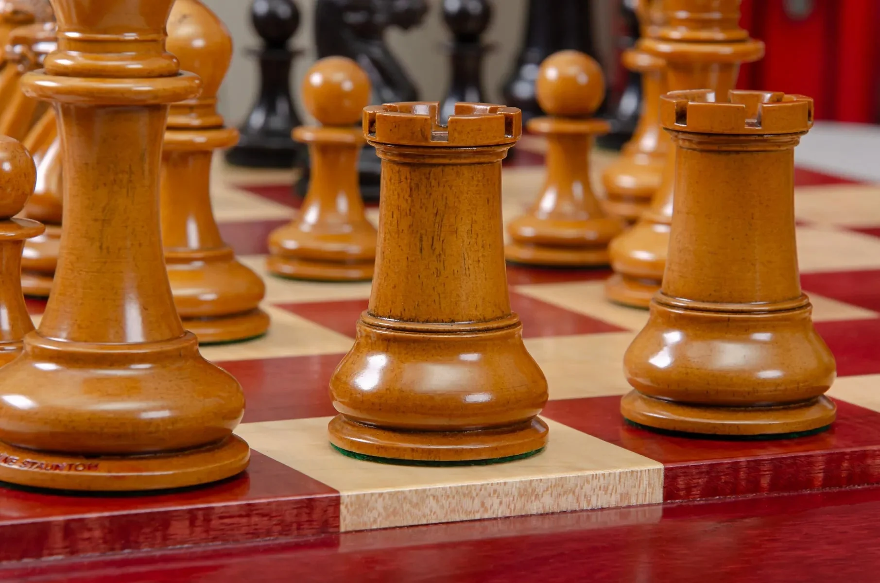 The Original 1849 Vintage Series Chess Pieces - 4.4" King - Image 12