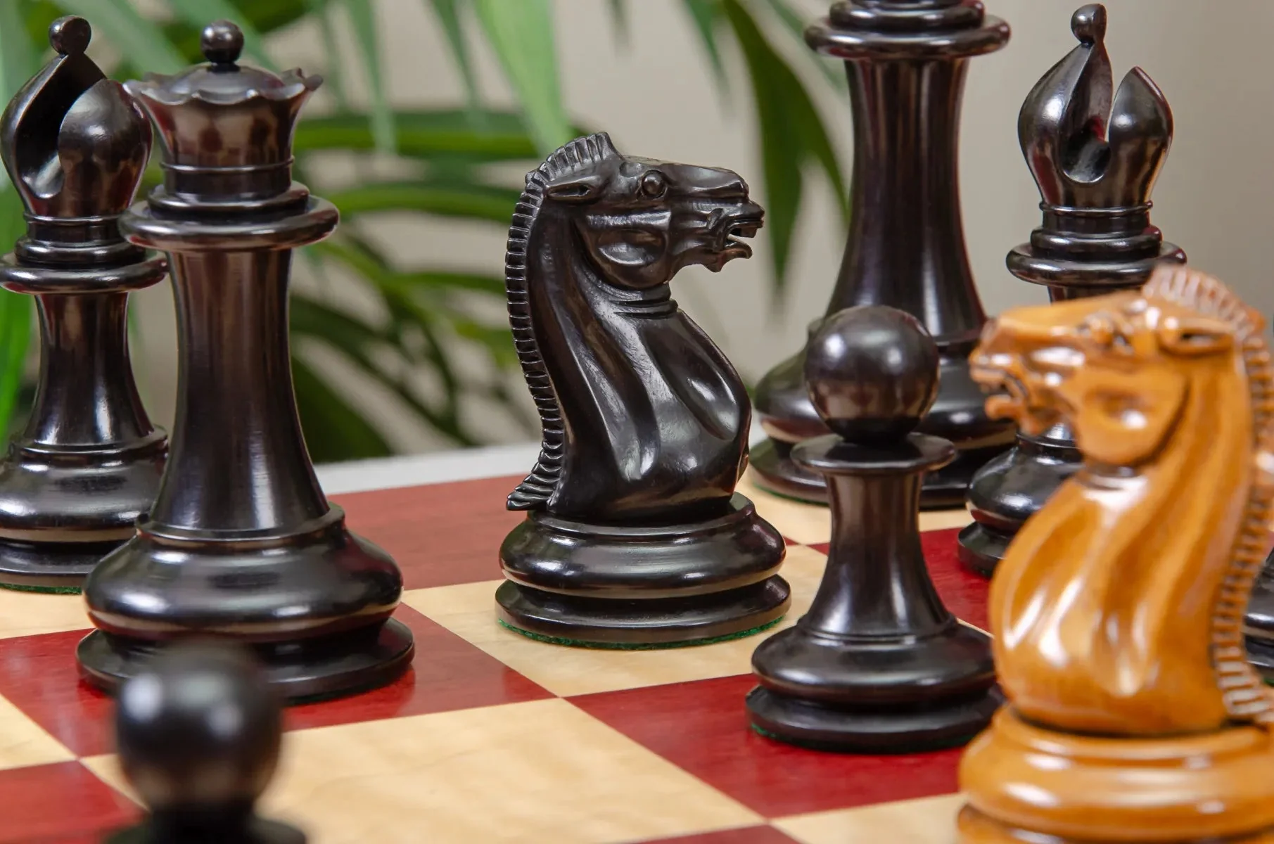 The Original 1849 Vintage Series Chess Pieces - 4.4" King - Image 3