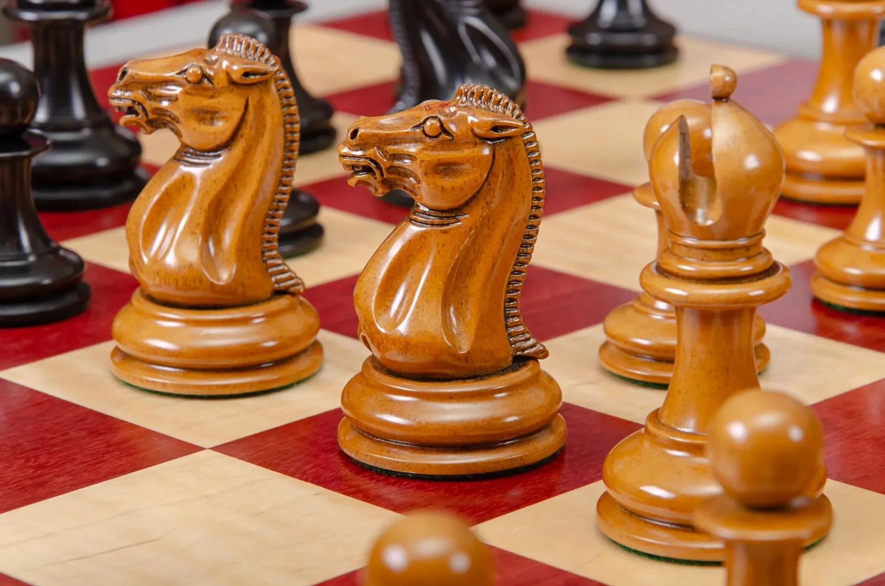 The Original 1849 Vintage Series Chess Pieces - 4.4" King - Image 8
