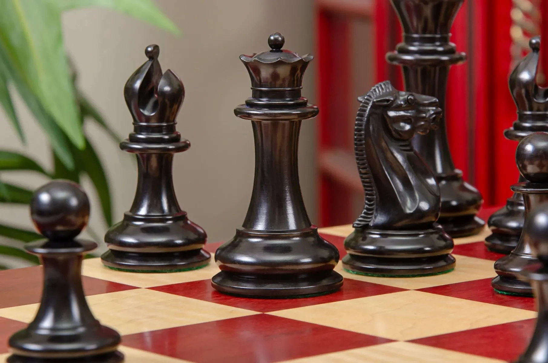 The Original 1849 Vintage Series Chess Pieces - 4.4" King - Image 9