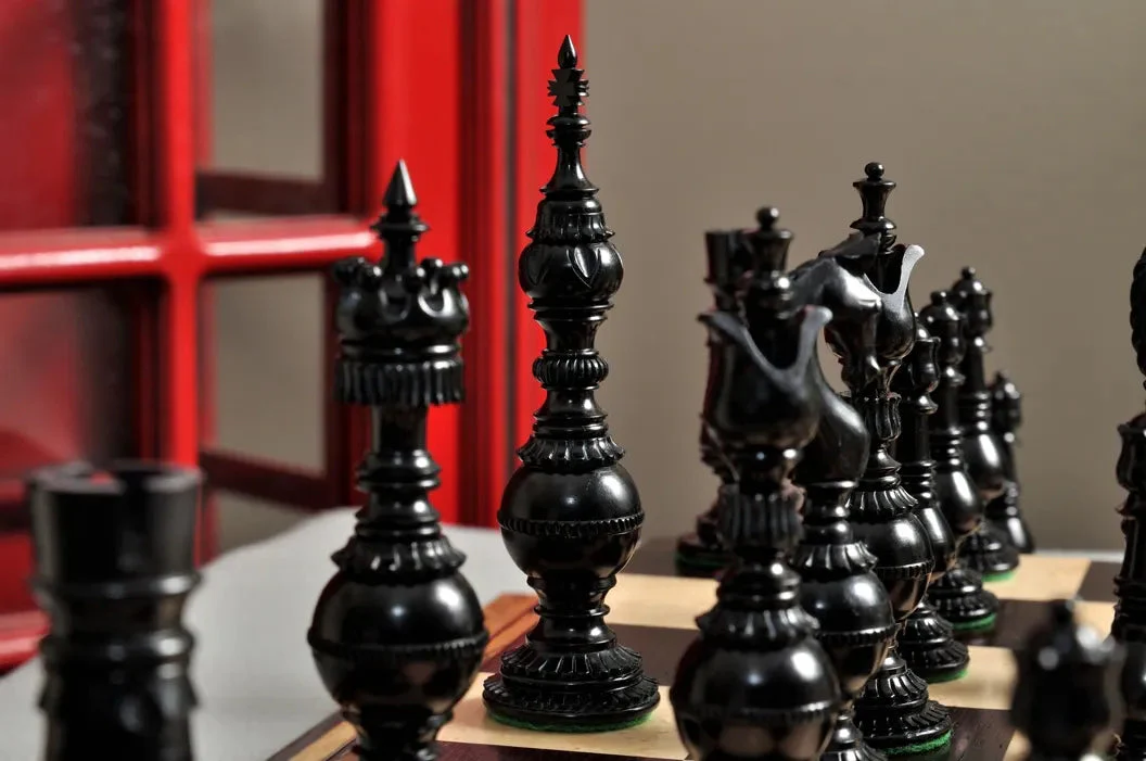 The Oxford Luxury Bone Chess Pieces - 5.25" King - Image 22
