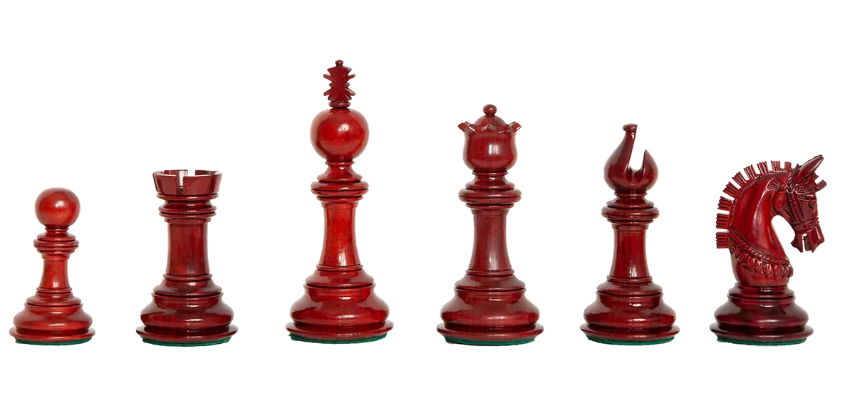 Blood Rosewood and Natural Boxwood