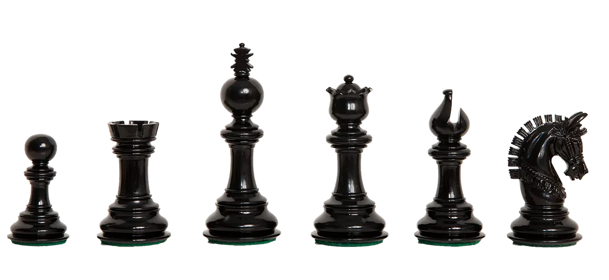 Genuine Ebony and Natural Boxwood