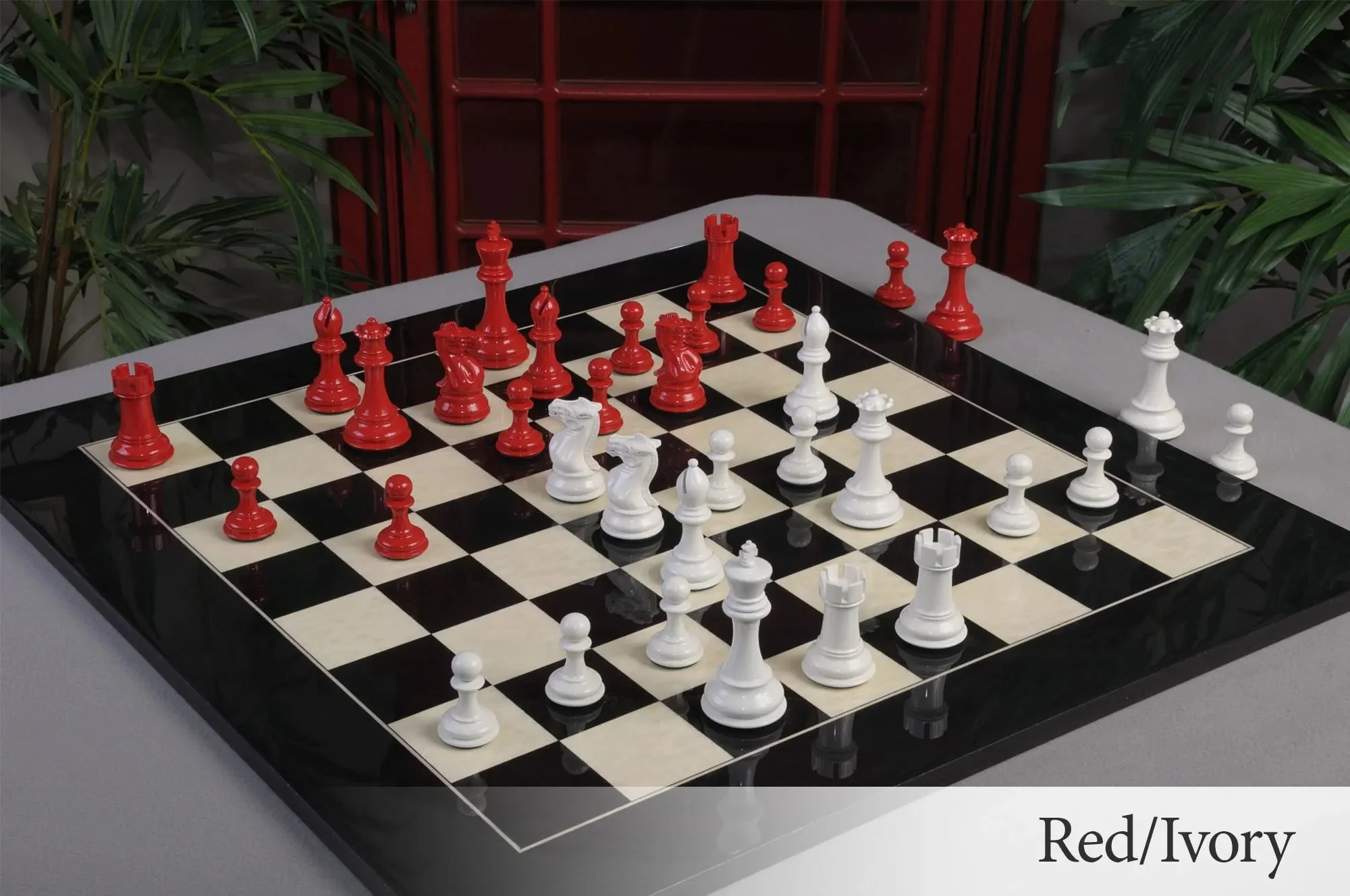 Red and White Lacquered - Image 2