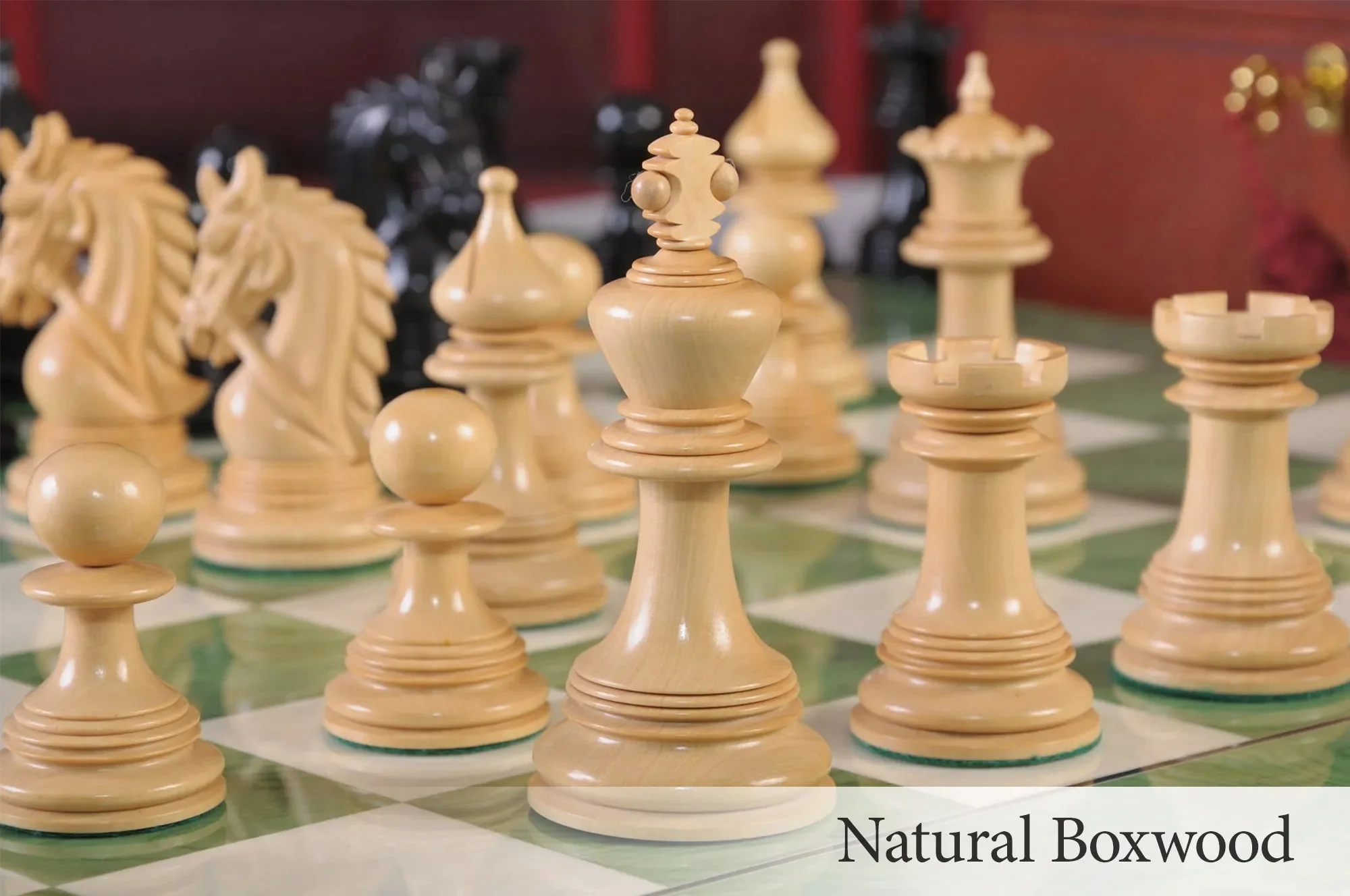 The Preston Series Chess Set, Box, & Board Combination - Image 17
