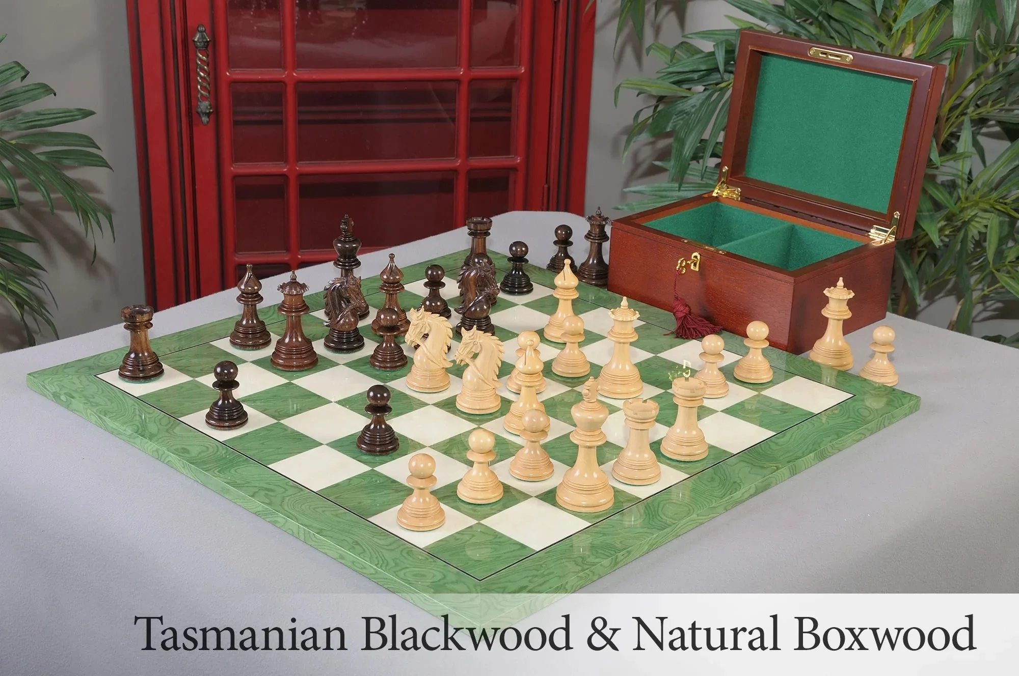 The Preston Series Chess Set, Box, & Board Combination - Image 27
