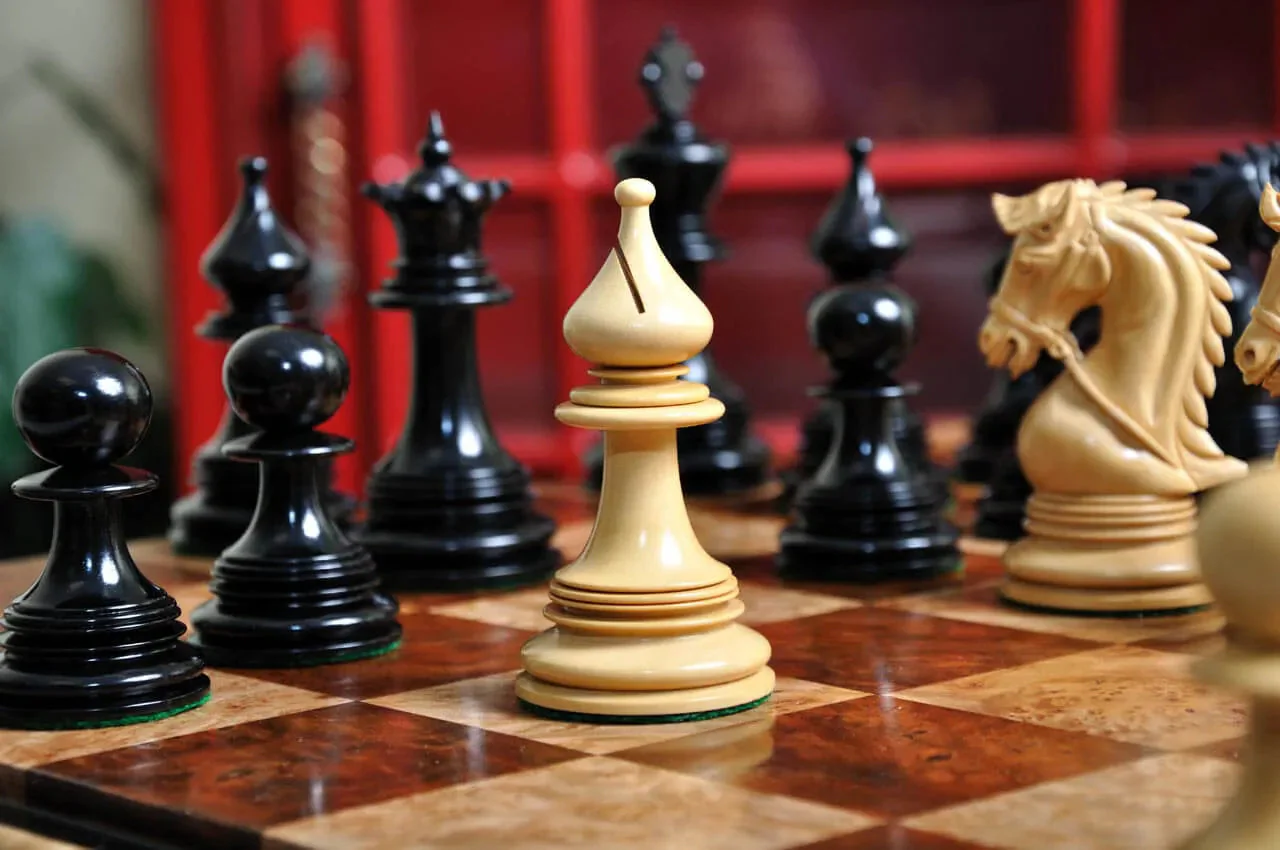 The Preston Series Luxury Chess Pieces - 4.4" King - Image 9