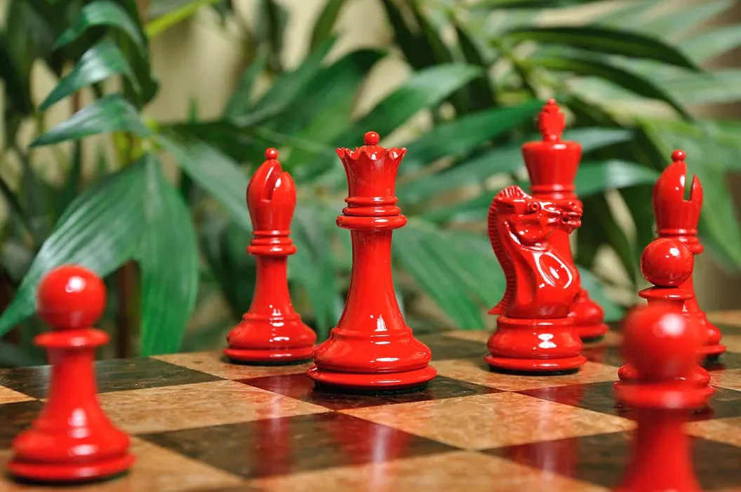 Red and Natural Lacquered - Image 4